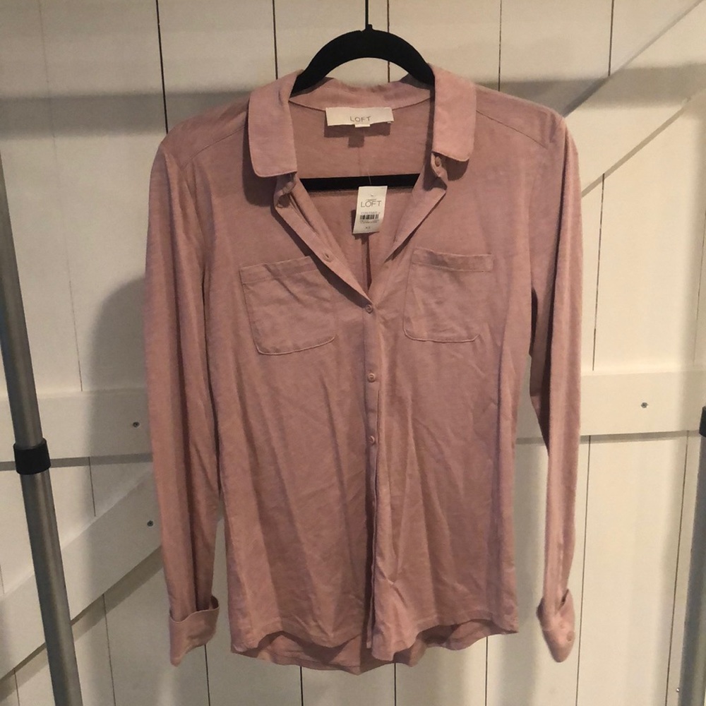 Loft Casual Button-Down Shirt